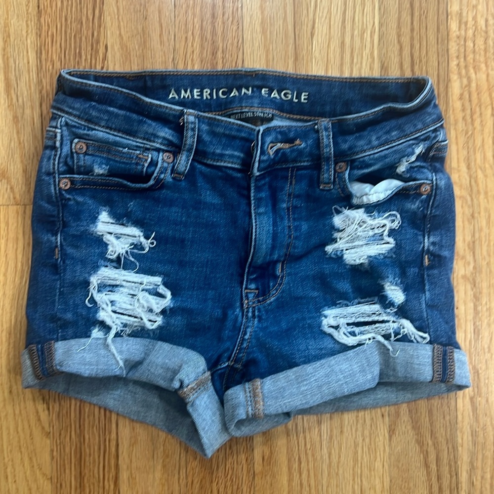 American Eagle Women’s Denim Shorts size 0